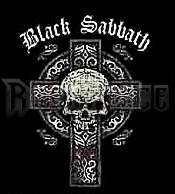 Black Sabbath - Skull Cross - 1093 - UNISEX PÓLÓ
