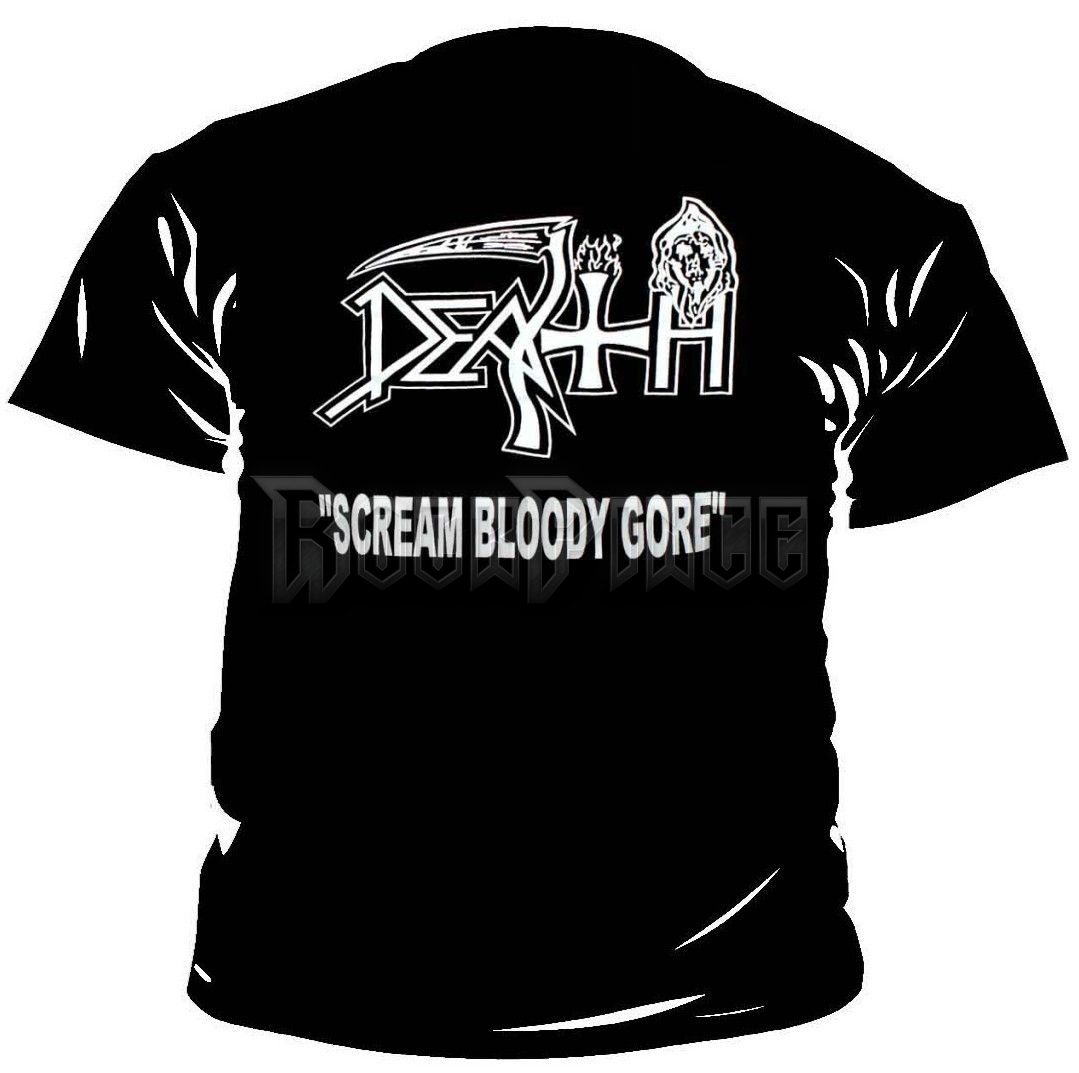 Death - Scream Bloody Gore - 651 - UNISEX PÓLÓ