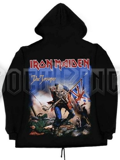 Iron Maiden - The Trooper - cipzáras kapucnis pulóver