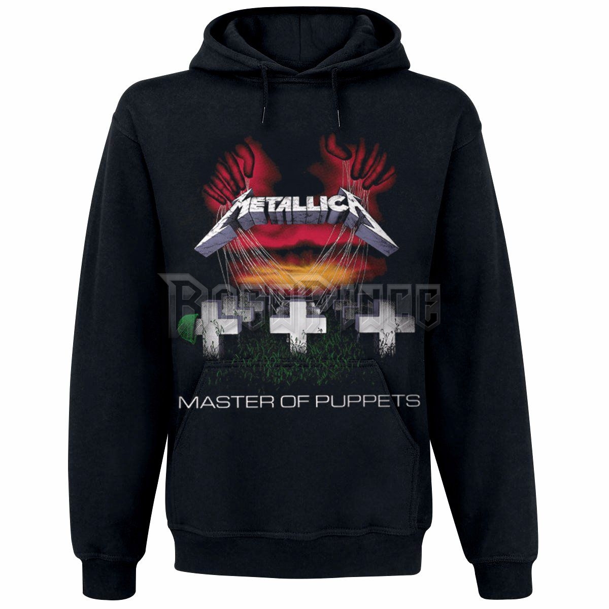 Metallica - Master of Puppets - kapucnis pulóver
