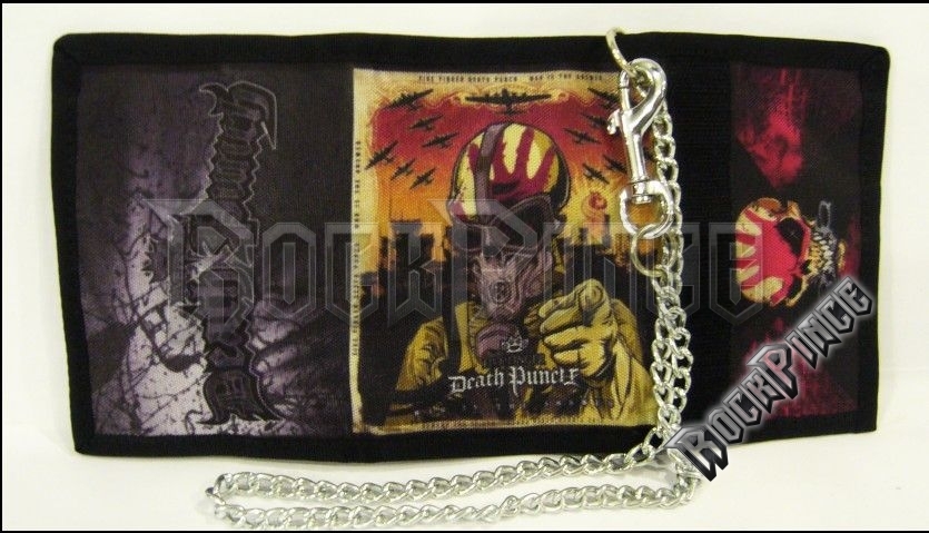 Five Finger Death Punch - pénztárca lánccal