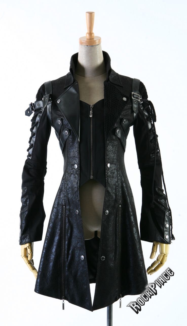 POISONBLACK - női kabát Y-349/BK/Female
