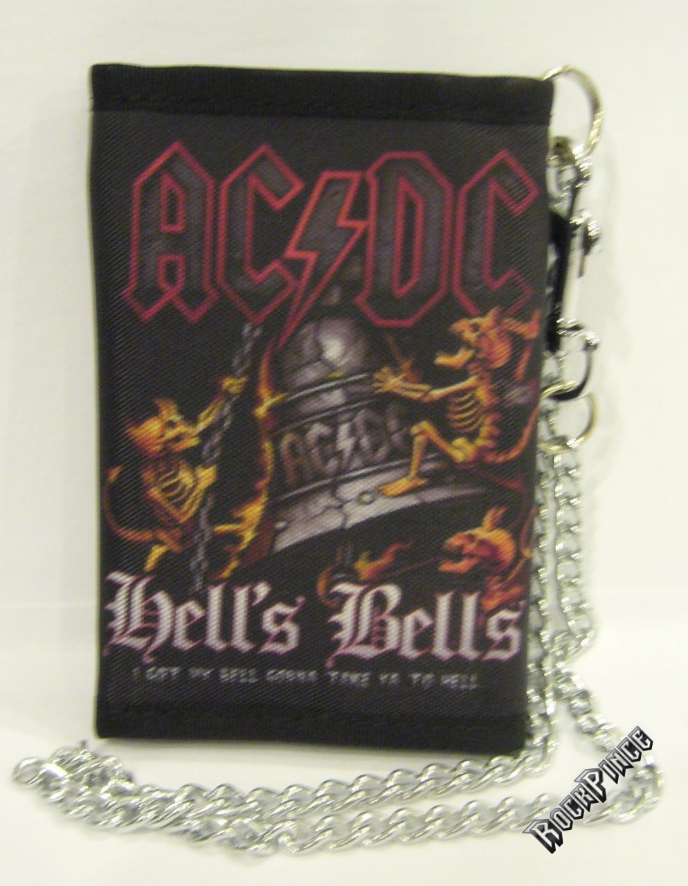 AC/DC - Hells Bells - PÉNZTÁRCA LÁNCCAL