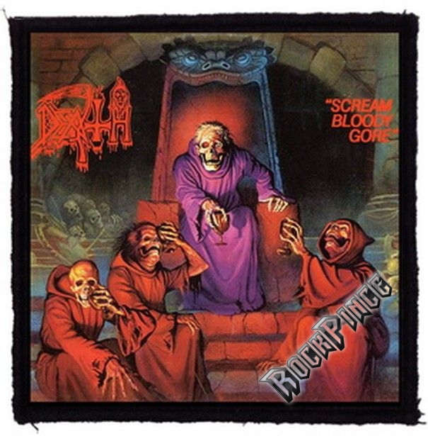 DEATH - Scream Bloody (95x95) - kisfelvarró HKF-0138