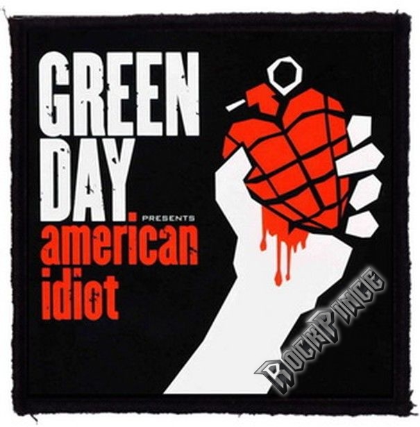 GREEN DAY - American Idiot (95x95) - kisfelvarró HKF-0146