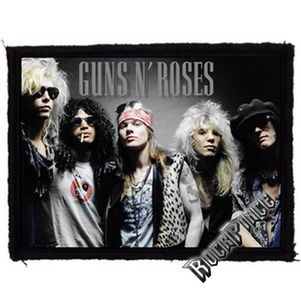 GUNS N' ROSES - Band (95x75) - kisfelvarró HKF-0147
