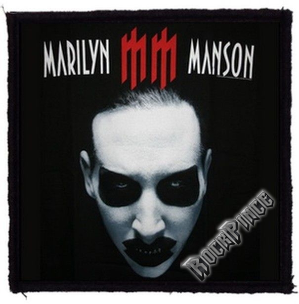 MARILYN MANSON - MM (95x95) - kisfelvarró HKF-0177