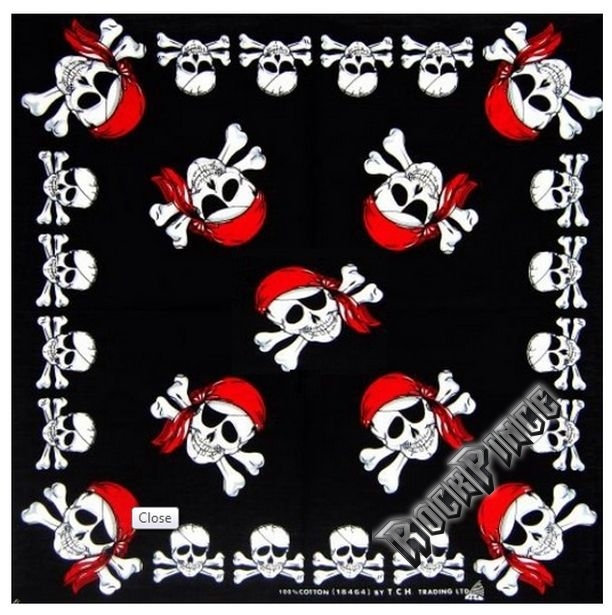 Pirate Skulls - kendő/bandana