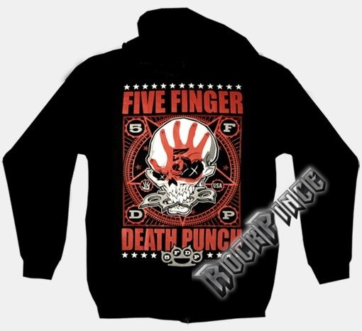 Five Finger Death Punch - R-199 - cipzáras kapucnis pulóver