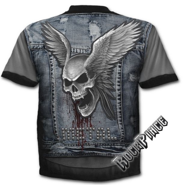 THRASH METAL - Allover T-Shirt Black - W024M105