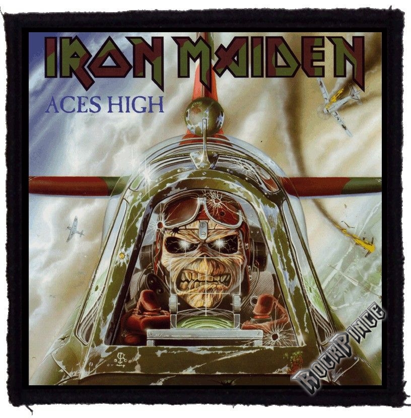 Iron Maiden - Aces High - kisfelvarró (95x95)