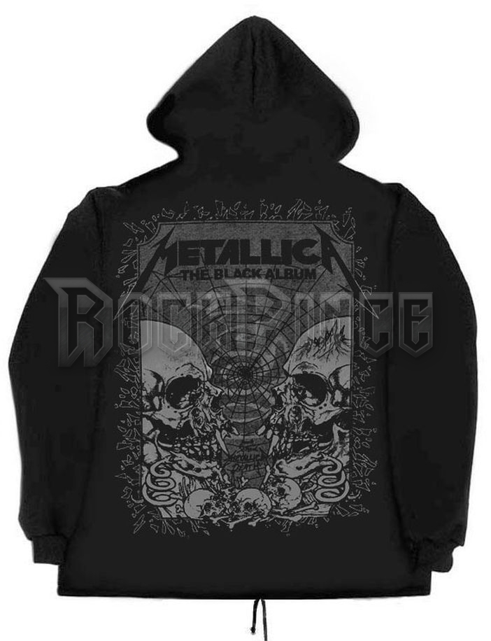 Metallica - The Black album - cipzáras kapucnis pulóver