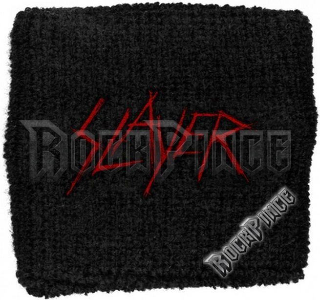 Slayer - Scratched Logo - frottír csuklószorító - WB180