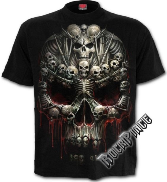 DEATH BONES - T-Shirt Black - T126M101