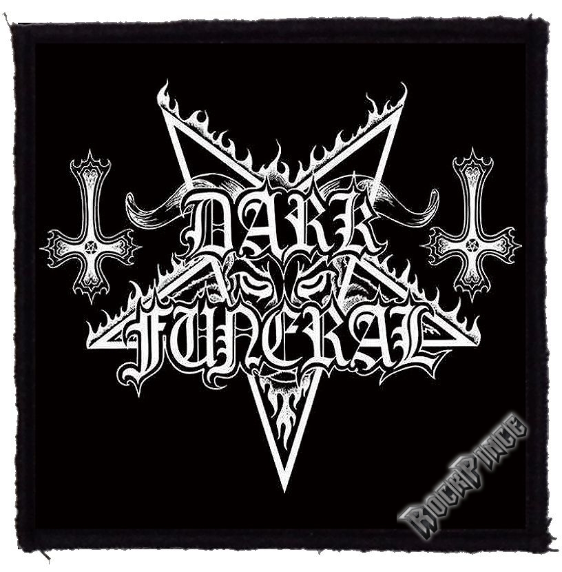 Dark Funeral - Logo - kisfelvarró (95x95)