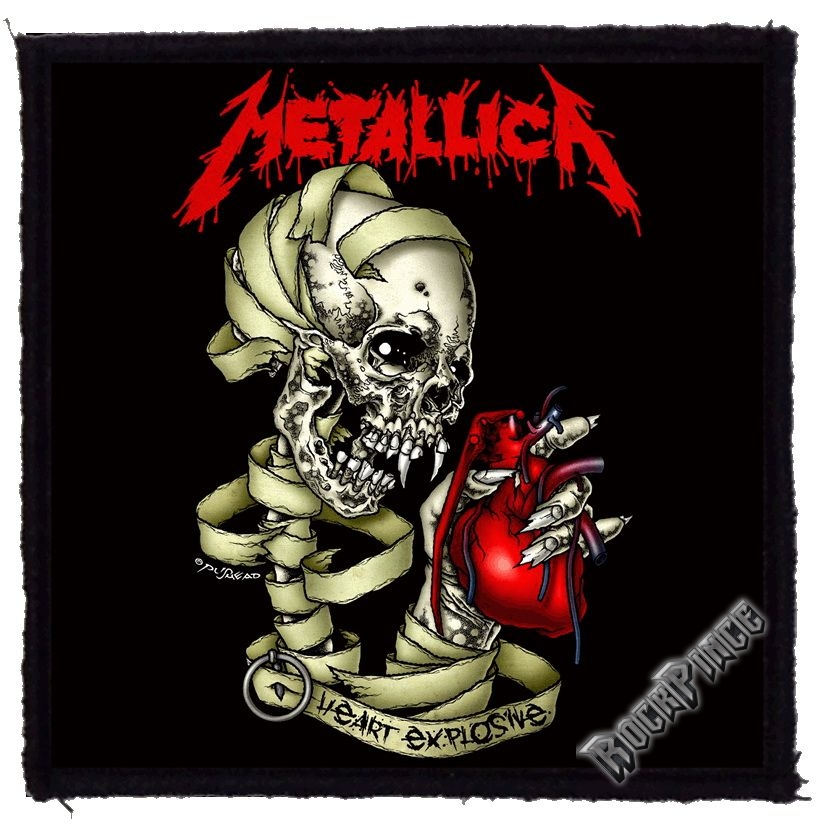 Metallica - Heart - kisfelvarró (95x95)