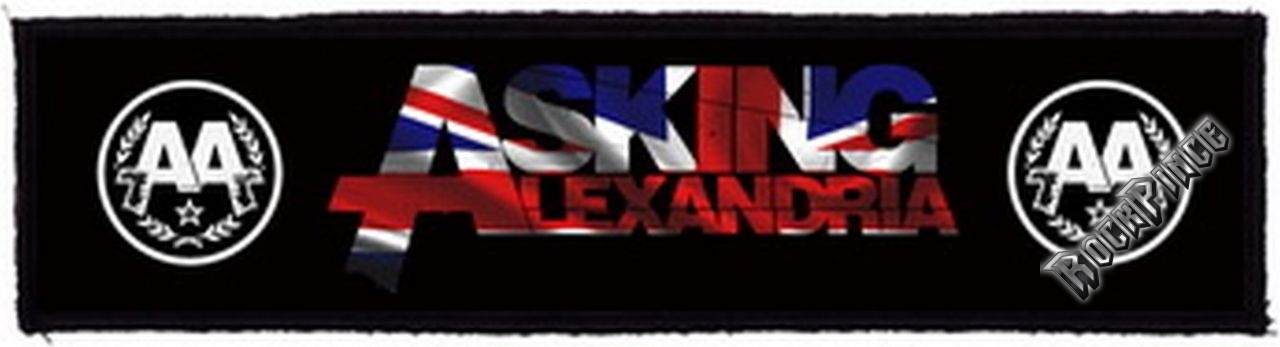 ASKING ALEXANDRIA - Logo (Superstrip) - kisfelvarró