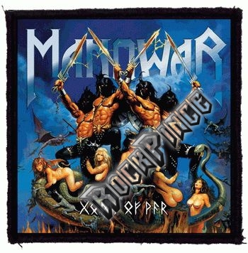 Manowar - Gods Of War (95x95) - kisfelvarró HKF-0476