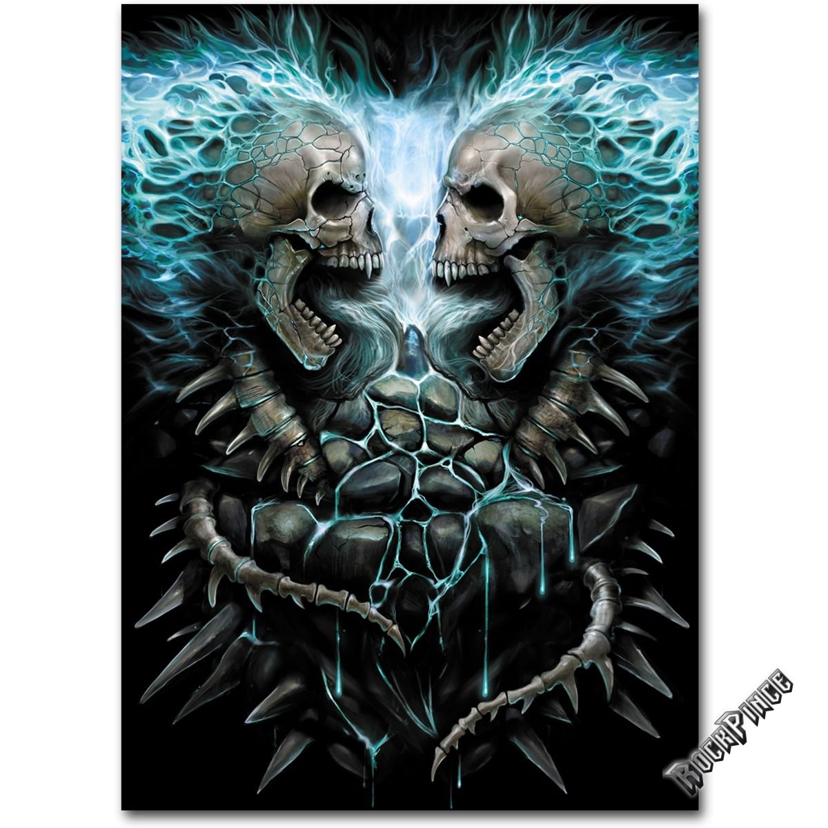 FLAMING SPINE - Poster 62x92cm - W016A151