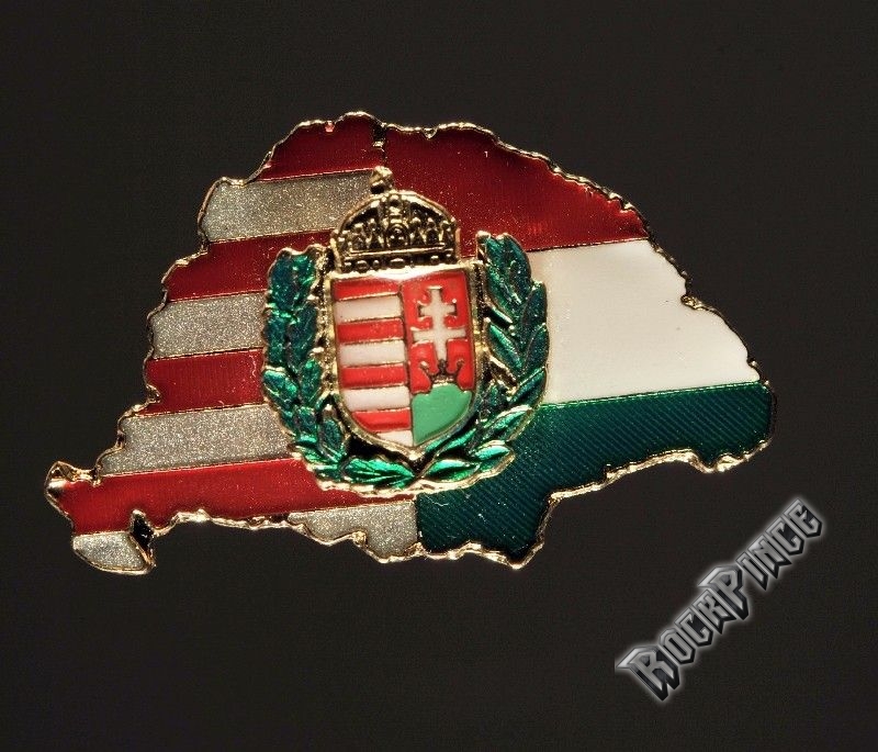 Nagy-Magyarország címerrel - kitűző / fémjelvény