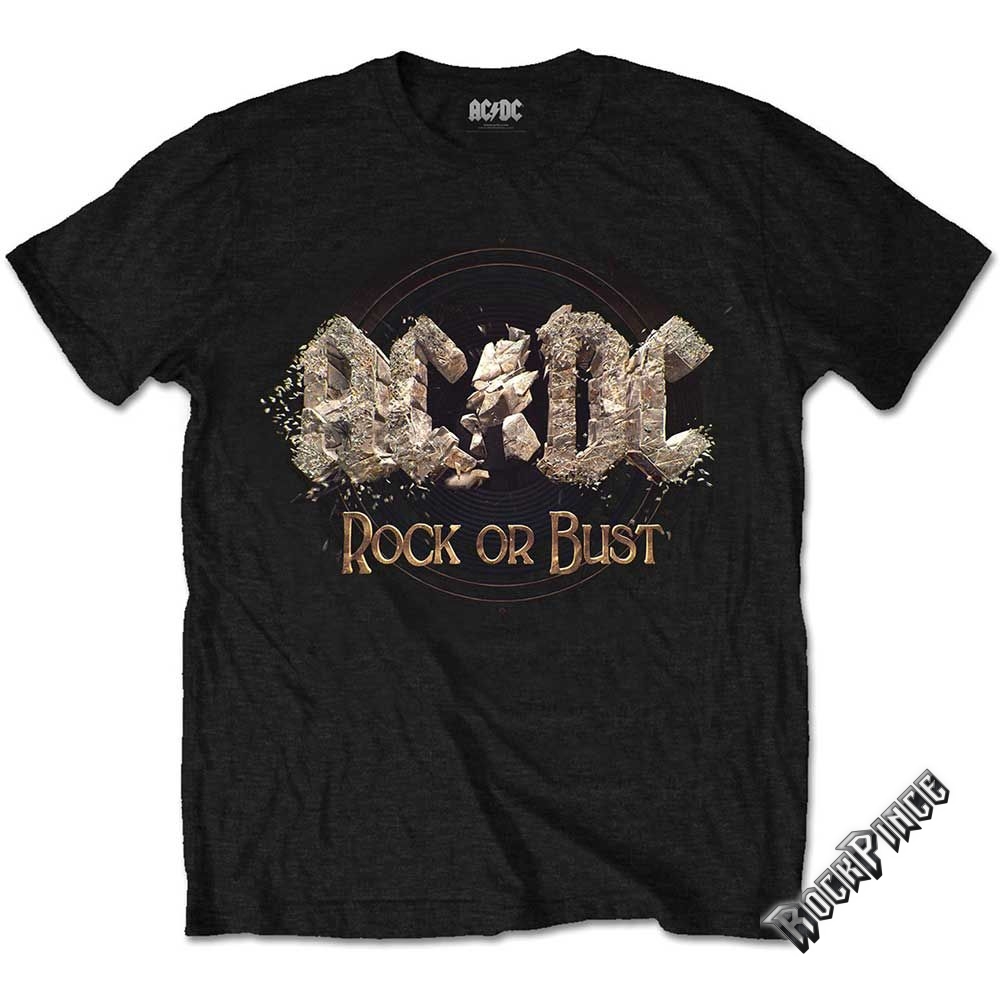AC/DC - Rock or Bust - unisex póló - ACDCTS34MB