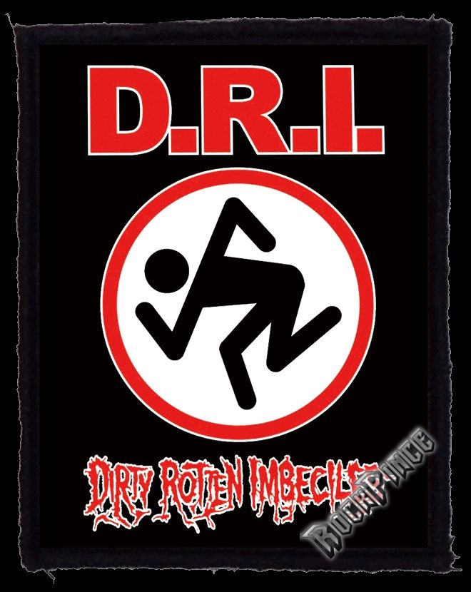 D.R.I. - Logo (75x95) - kisfelvarró HKF-0515