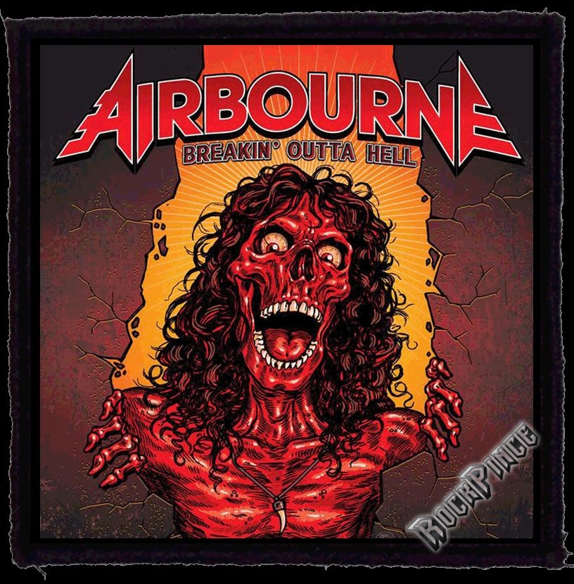 AIRBOURNE - Breakin' Outta Hell (95x95) - kisfelvarró HKF-0488