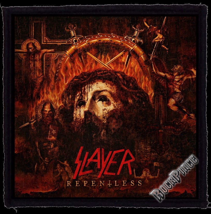 SLAYER - Repentless (95x95) - kisfelvarró HKF-0508