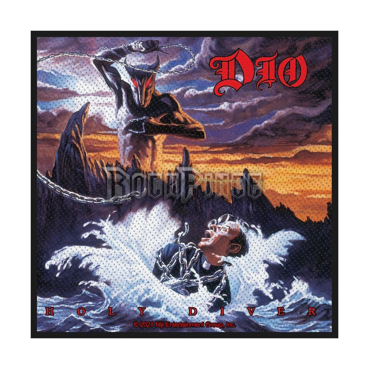 Dio - Holy Diver - kisfelvarró - SP3173