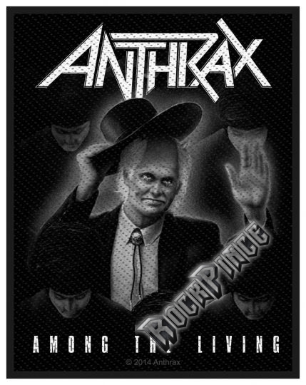 Anthrax - Among the Living - kisfelvarró - SP2755