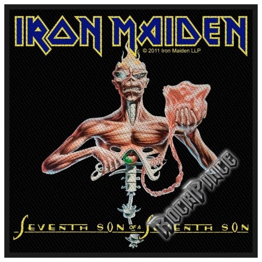 Iron Maiden - Seventh Son - kisfelvarró - SP2528