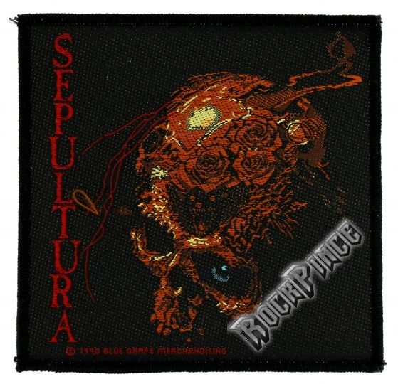 Sepultura - Beneath The Remains - kisfelvarró - SP0526