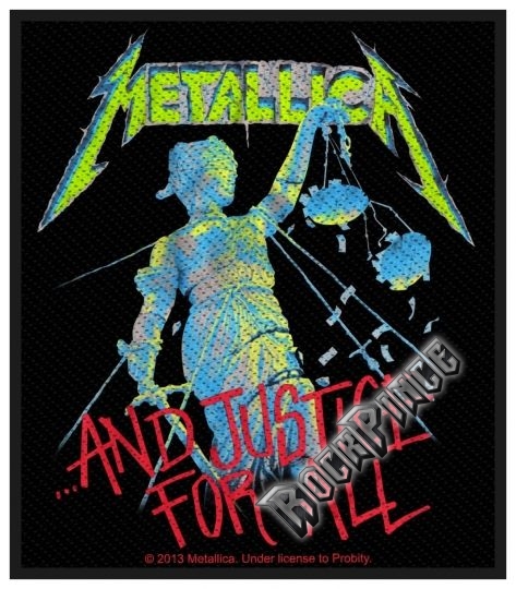 Metallica - And Justice For All - kisfelvarró - SP2731
