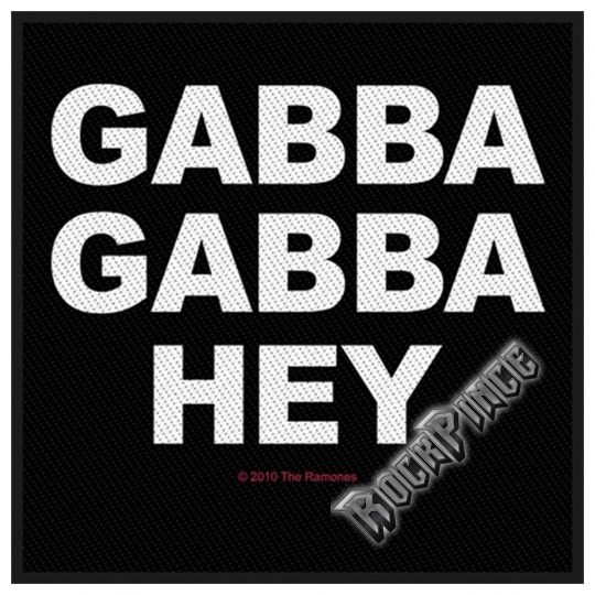 Ramones - Gabba Gabba Hey - kisfelvarró - RSSP409