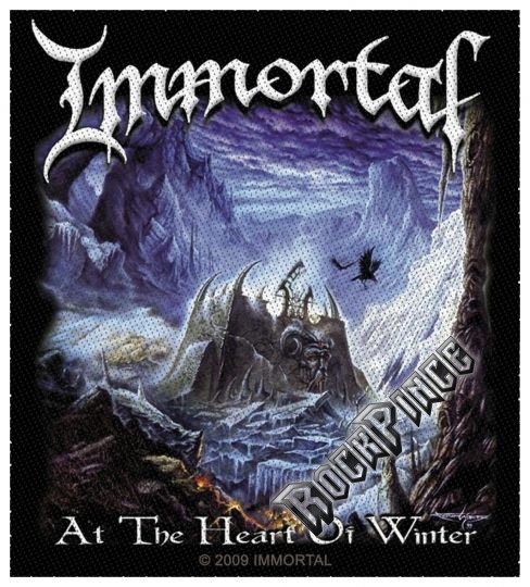Immortal - At The Heart Of Winter - kisfelvarró - SP2368