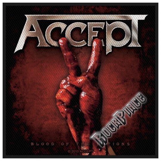 Accept - Blood of the Nations - kisfelvarró - SP2509