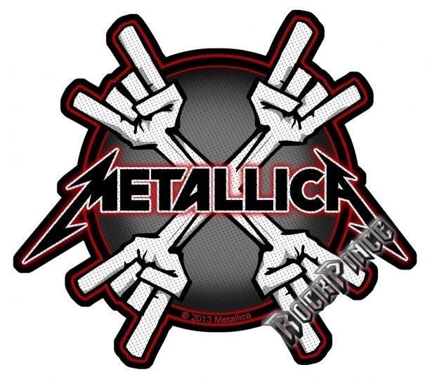 Metallica - Metal Horns - kisfelvarró - SP2730