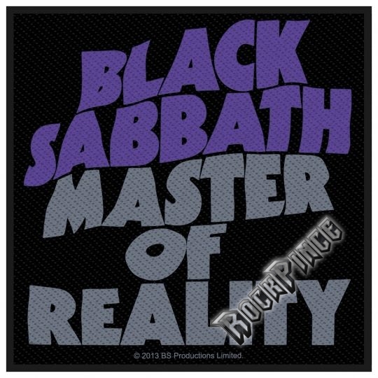 Black Sabbath - Master Of Reality - kisfelvarró - SP2708