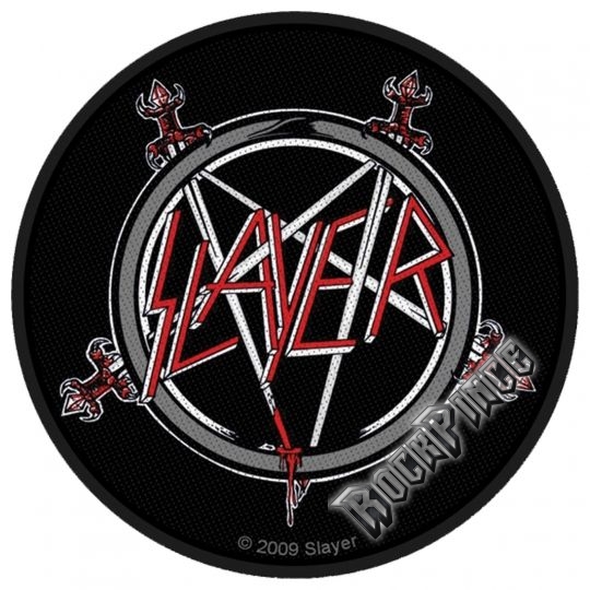 Slayer - Pentagram - kisfelvarró - SP2420