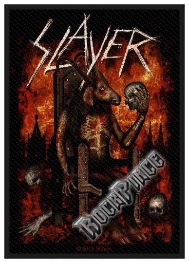 Slayer - Devil on Throne - kisfelvarró - SP2780