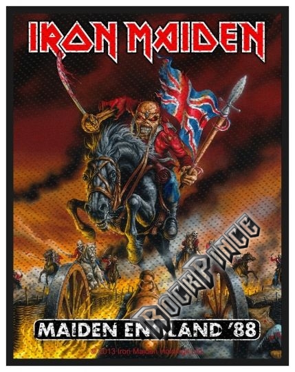 Iron Maiden - Maiden England - kisfelvarró - SP2711