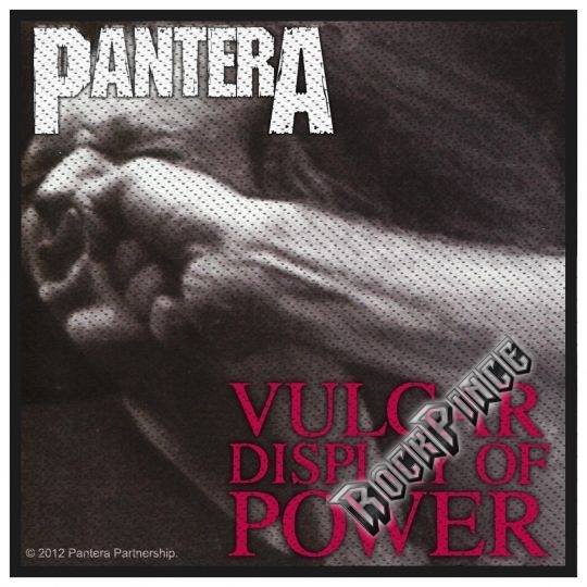 Pantera - Vulgar Display Of Power - kisfelvarró - SP2630