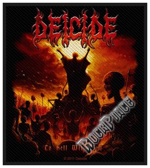 Deicide - To Hell With God - kisfelvarró - SP2570