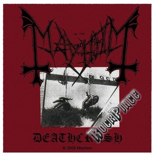 Mayhem - Deathcrush - kisfelvarró - SP2366