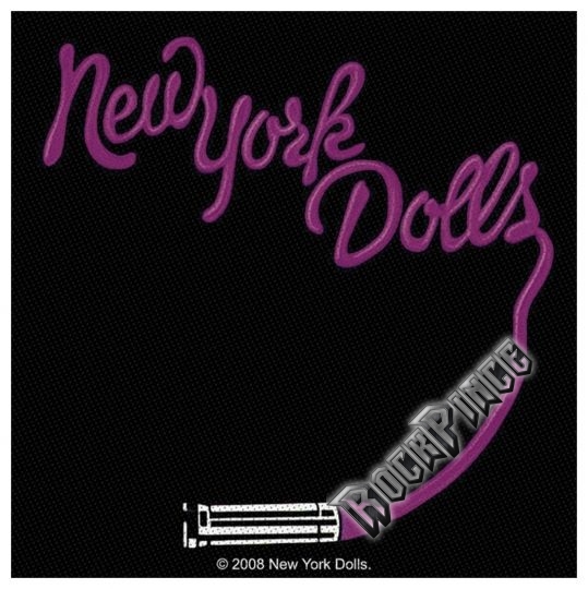 New York Dolls - Lipstick Logo - kisfelvarró - SP2353