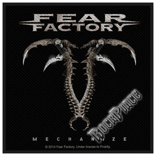 Fear Factory - Mechanize - kisfelvarró - SP2751