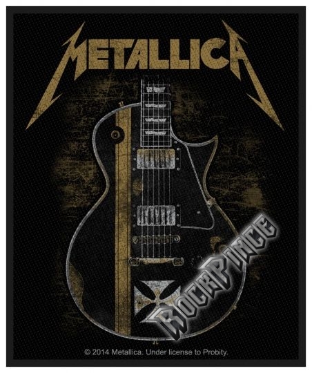 Metallica - Hetfield Guitar - kisfelvarró (95x95) - HKF-0767