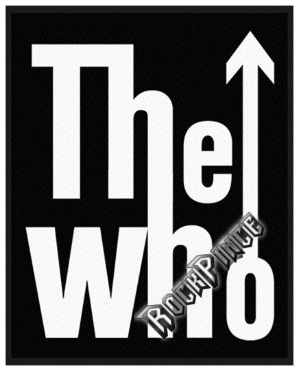 The Who - Arrow Logo - kisfelvarró - SP2279