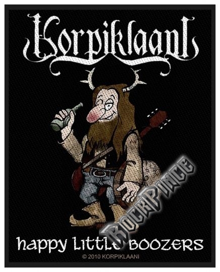 Korpiklaani - Happy Little Boozers - kisfelvarró - SP2502
