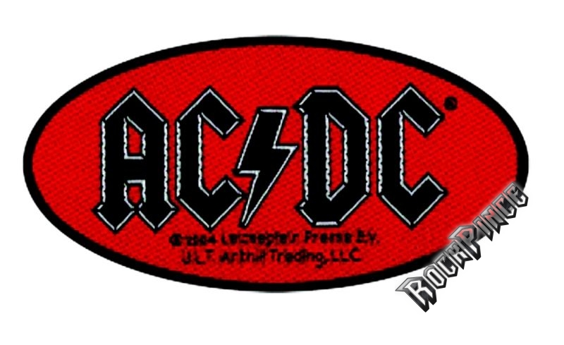 AC/DC - Oval Logo - kisfelvarró - SP1901